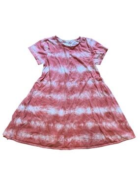 4/$25 Melrose and Market Pink Short Sleeve Sun Dress Girls Size Large 10/12